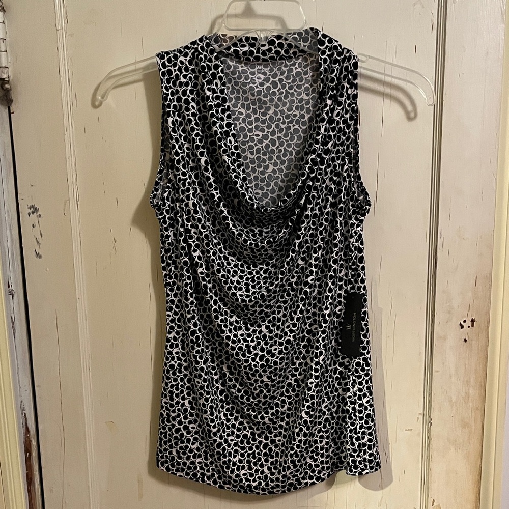 Worthington Black and White Women's Top